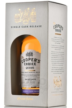 The Cooper’s Choice Dalmunach Marsala Cask Finish - виски Зе Куперс Чойс Далмунах Марсала Каск Финиш 0.7 л в п/у