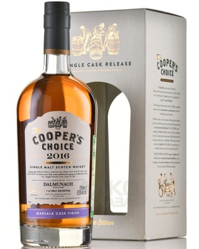The Cooper’s Choice Dalmunach Marsala Cask Finish - виски Зе Куперс Чойс Далмунах Марсала Каск Финиш 0.7 л в п/у