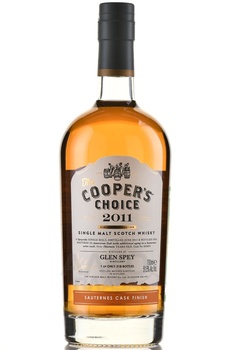 The Cooper’s Choice Glen Spey Sauternes Cask Finish - виски Зе Куперс Чойс Глен Спей Сотерн Каск Финиш 0.7 л в п/у
