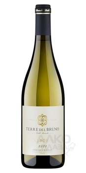 Terre del Bruno Albore Toscana Bianco - вино Терре дель Бруно Альборе Тоскана Бьянко 0.75 л белое сухое