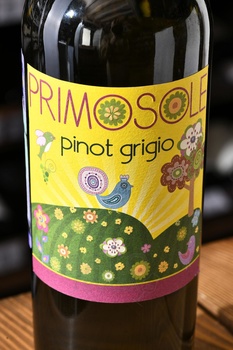 Primosole Pinot Grigio Terre Siciliane - вино Примосоле Пино Гриджио Терре Сичилиане 0.75 л белое сухое