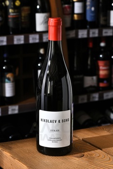 Вино Николаев и Сыновья Сира 0.75 л красное сухое