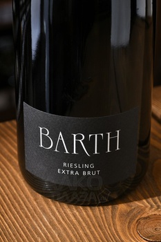 Barth Riesling - вино игристое Барт Рислинг 0.75 л белое экстра брют