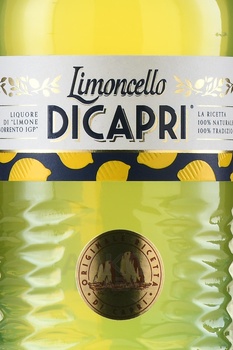 Limoncello di Capri - ликер Ди Капри Лимончелло 0.5 л