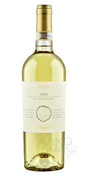 Gavi DOCG del сomune di Gavi Il Bosco Il Rocchin - вино Гави дель комуне ди Гави Иль Боско Иль Роккин 0.75 л