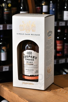 The Cooper’s Choice Inchgower Muscat Cask Finish - виски Зе Куперс Чойс Инчговер Мускат Каск Финиш 0.7 л в п/у
