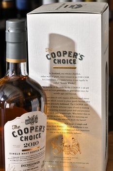 The Cooper’s Choice Inchgower Muscat Cask Finish - виски Зе Куперс Чойс Инчговер Мускат Каск Финиш 0.7 л в п/у
