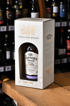 The Cooper’s Choice Dalmunach Marsala Cask Finish - виски Зе Куперс Чойс Далмунах Марсала Каск Финиш 0.7 л в п/у