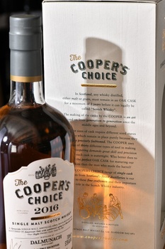 The Cooper’s Choice Dalmunach Marsala Cask Finish - виски Зе Куперс Чойс Далмунах Марсала Каск Финиш 0.7 л в п/у