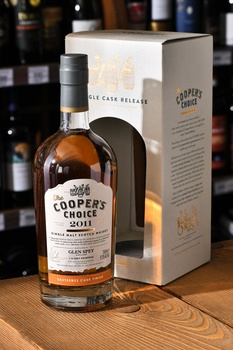 The Cooper’s Choice Glen Spey Sauternes Cask Finish - виски Зе Куперс Чойс Глен Спей Сотерн Каск Финиш 0.7 л в п/у