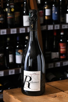 Champagne Franck Pascal Reliance - шампанское Шампань Франк Паскаль Рельянс 0.75 л белое экстра брют
