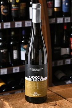 Goccia d’Oro Gewurztraminer - вино Гоча д’Оро Гевюрцтраминер 2023 год 0.75 л белое полусухое