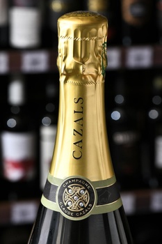 Claude Cazals Cuvee Vive Blanc de Blancs Grand Cru - шампанское Казаль Кюве Вив Блан де Блан Гран Крю 0.75 л белое экстра брют
