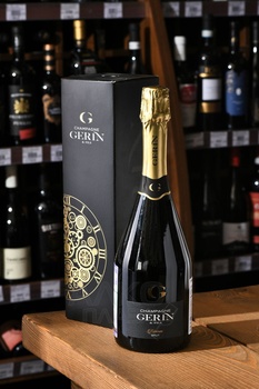 Gerin & Fils Reserve Brut - шампанское Жерин и Филс Резерв Брют 0.75 л белое брют в п/у