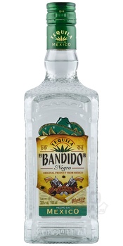 El Bandido Negro blanco - текила Эль Бандидо Негро бланко 0.7 л