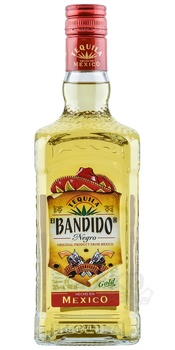 El Bandido Negro gold - текила Эль Бандидо Негро голд 0.7 л