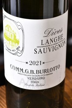 Dives Langhe DOC - вино Дивес Ланге ДОК 0.75 л белое сухое