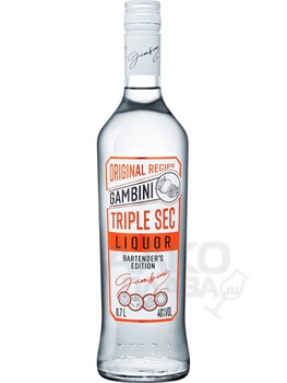Gambini Triple Sec - ликёр Гамбини Трипл Сек 0.7 л