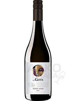 La Gota Pinot Noir Central Valley DO Vina del Nuevo Mundo - вино Ла Гота Пино Нуар Сэнтрал Вэлли 0.75 л красное