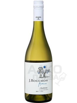 J. Bouchon Chardonnay Reserva - вино Х.Бушон Шардоне Резерва 0.75 л белое сухое