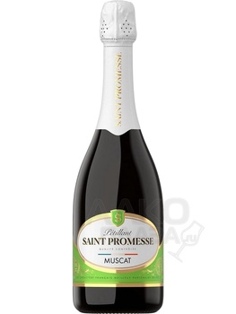 Saint-Promesse Muscat Olymp - игристое вино Сан-Промес Мускат Олимп 0.75 л белое