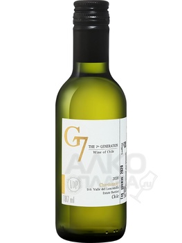 G7 Chardonnay - вино Джи 7 Шардоне 0.187 л белое сухое