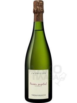 Champagne Famille Delouvin Meunier Perpetuel - шампанское Фамий Делувен Менье Перпетюэль 0.75 л белое экстра брют