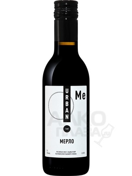 Вино Урбан Сан Мерло 0.187 л красное сухое