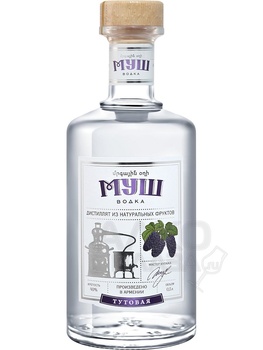 Mush Mulberry - водка Муш Тутовая 0.5 л