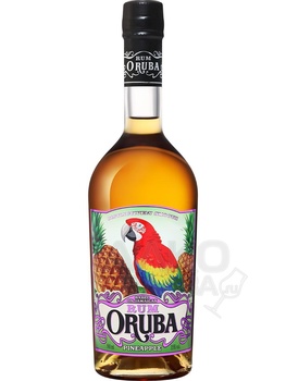Oruba Based on Jamaican Rum Pineapple - ром Оруба Ананас на основе ямайского рома 0.5 л