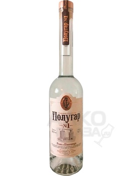 Polugar №1 Rye & Wheat - водка Полугар №1 Рожь и Пшеница 0.7 л
