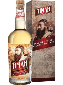 Timah Double Peated Blended Whiskey - виски Тимах Дабл Питед купажированный 0.75 л