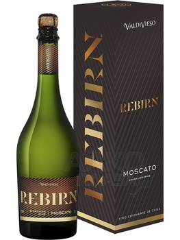 Rebirn Moscato Vina Valdivieso - игристое вино Реберн Москато Винья Вальдивиесо 0.75 л белое