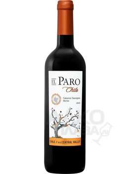 El Paro Cabernet Sauvignon-Merlot Central Valley DO Vina del Pedregal - вино Эль Паро Каберне Совиньон-Мерло Сэнтрал Вэлли 0.75 л
