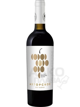 Olymp Author’s Red Blend - вино Олимп Авторское Ред Бленд 0.75 л красное сухое