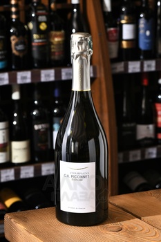 Champagne C.H. Piconnet 3Cepages AOC - шампанское Шампань С.Н. Пиконне 3Сепаж АОС 0.75 л белое брют