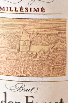 Champagne Gaidoz-Forget Premier Cru Millesime Brut - шампанское Шампань Гайдоз-Форже Премье Крю Миллезим Брют 0.75 л белое брют