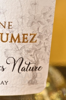 Champagne Hervieux-Dumez Les Grains Blancs Nature - шампанское Шампань Эрвье Дюме Ле Гран Блан Натюр 2020 год 0.75 л белое брют