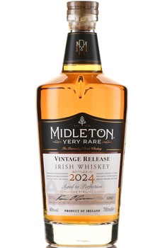 Midleton Very Rare Vintage Release - виски Мидлтон Вери Рар Винтаж Релиз 2024 год 0.7 л в п/у
