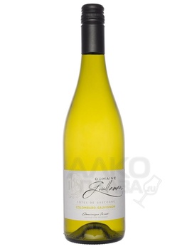 Domaine Guillaume Cote de Gascogne Colombard Sauvignon - вино  Домен Гийаман Кот де Гасконь Коломбар Совиньон 0.75 л белое полусухое