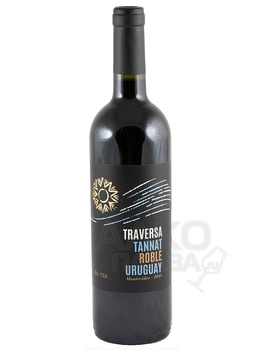 Traversa Tannat Roble - сухое вино Монтевидео Траверса Таннат Робле 0.75 л