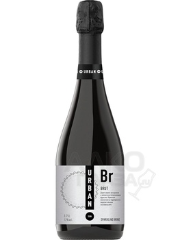 Urban Sun Brut Olymp - игристое вино Урбан Сан Брют Олимп 0.75 л