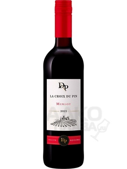 La Croix du Pin Merlot Central Valley DO Vina Casa Solis - вино Мерло Сентрал Вэлли Винья Каса Солис 0.75 л