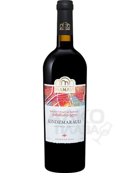 Kindzmarauli Chateau Manavi - вино Киндзмараули Шато Манави 0.75 л