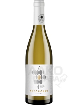 Вино Авторское Рислинг Кубань ЗГУ Олимп 0.75 л белое