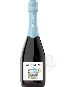 Adagum Brut Olymp - игристое вино Адагум Брют Олимп 0.75 л