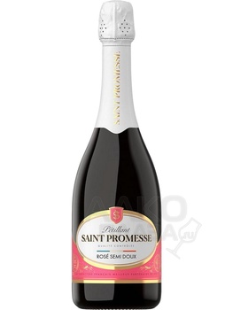 Saint-Promesse Rose Semi Doux Olymp - сидр Сан-Промес Розовый Олимп 0.75 л розовый полусладкий