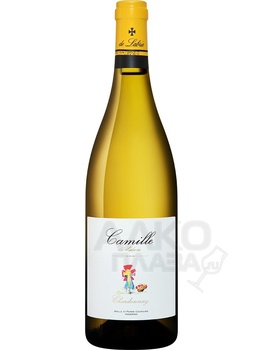 Chateau Croix de Labrie Camille de Labrie Chardonnay - вино Шато Круа де Лабри Камий де Лабри Шардоне 0.75 л белое сухое