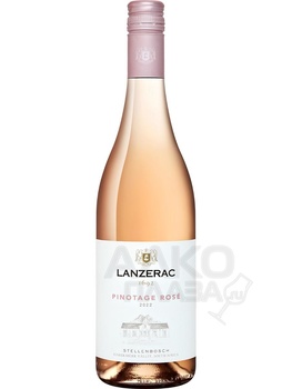 Lanzerac Rose Pinotage - вино Ланзерак Розе Пинотаж 0.75 л розовое сухое