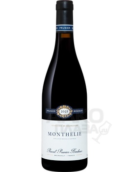 Pascal Prunier-Bonheur Monthelie AOC - вино Паскаль Прюнье-Бонер Монтели 0.75 л красное сухое